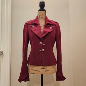 Bebe Women's Military Style Sweater Size Medium